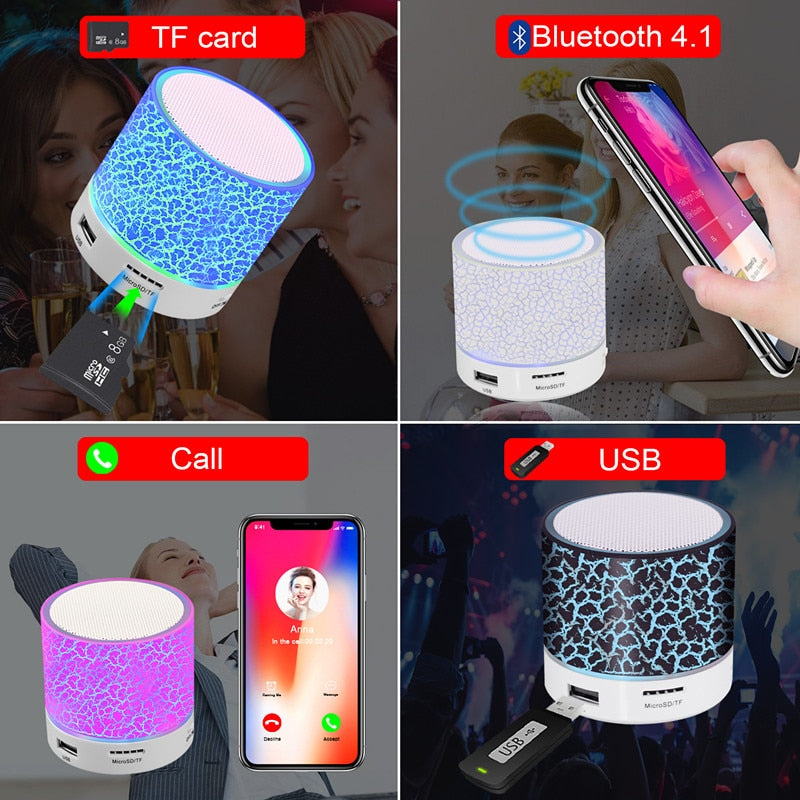 Vizzy Mini LED Speaker