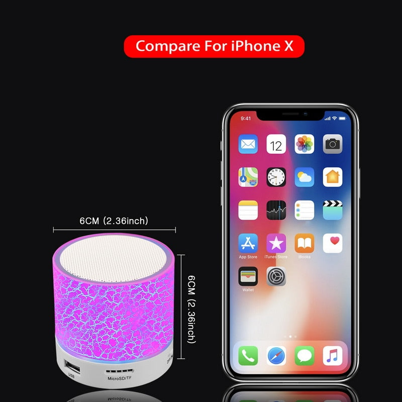 Vizzy Mini LED Speaker